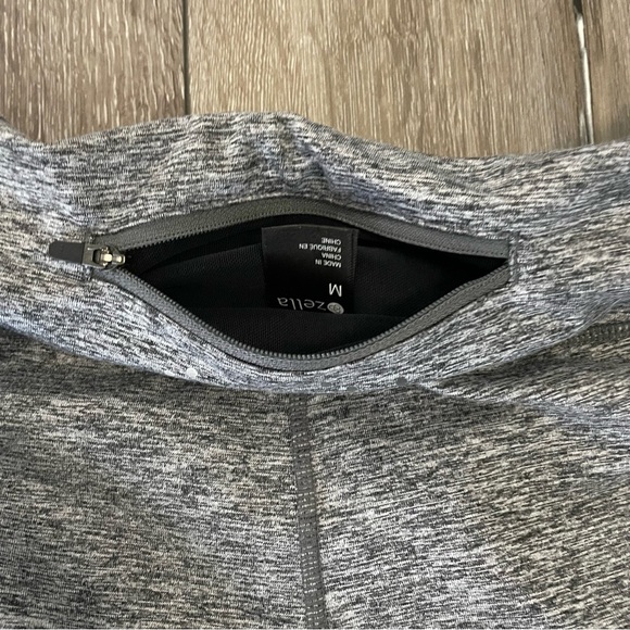 Zella Heat It Up Reflective Running Tights Size‎ Medium Grey - Picture 10 of 11